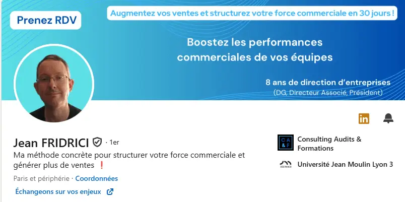 Optimisation de profil LinkedIn Capture Decran 2025 05 01 155122